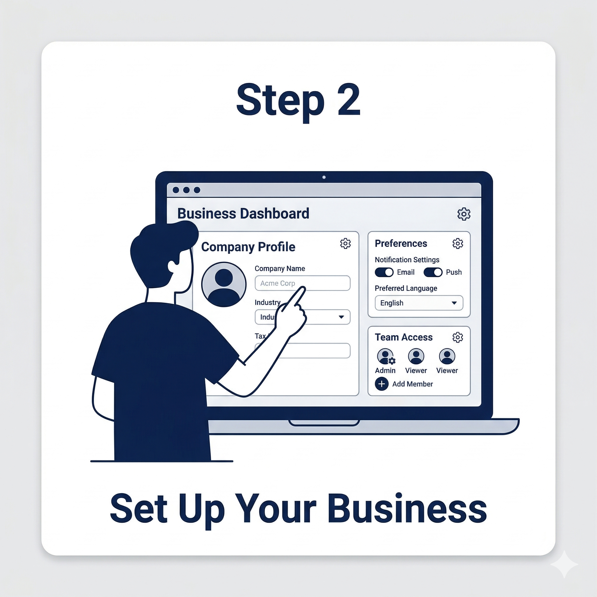 Set up your business